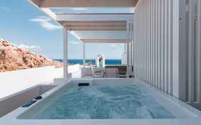 Eigene Terrasse mit beheizbarem Außenwhirlpool